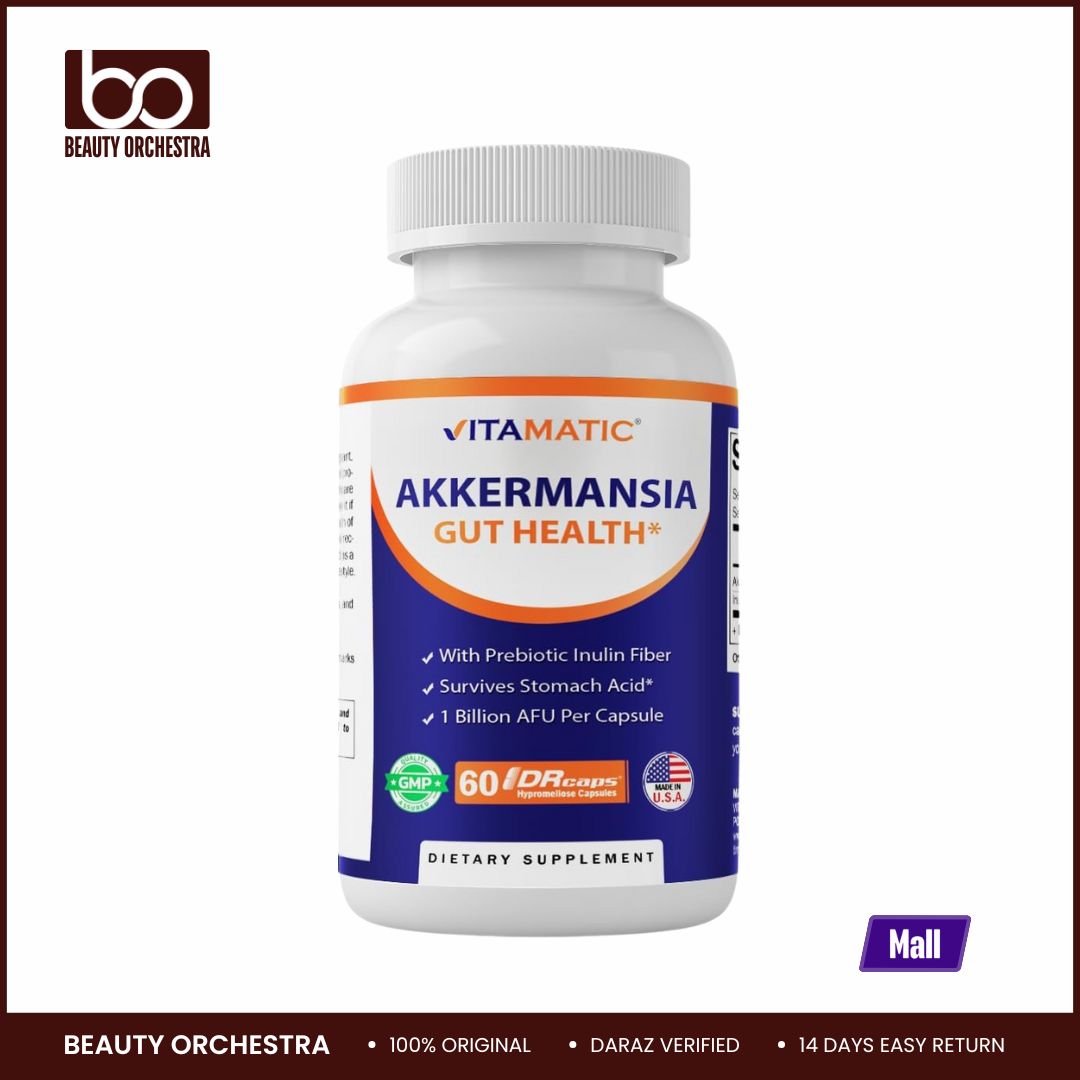 Picture of Vitamatic Akkermansia Muciniphila Gut Health - 60 DR Capsules