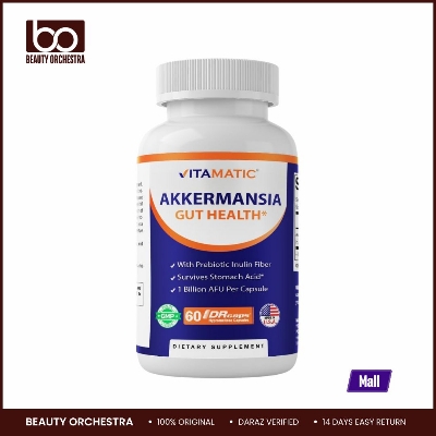 Picture of Vitamatic Akkermansia Muciniphila Gut Health - 60 DR Capsules