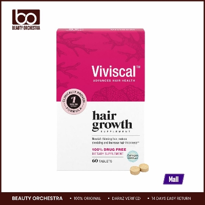 Picture of Viviscal Hair Growth Supplements with Proprietary Collagen Complex 60 Tablets 1 Month Supply