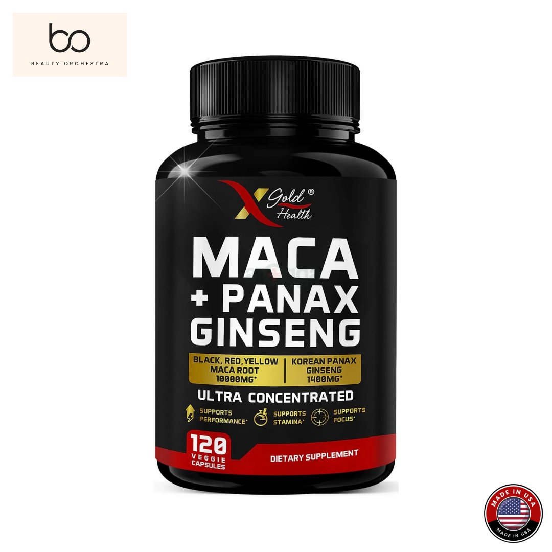 Picture of X Gold Health Maca PanaxGinseng Ultra Concentrated - 120 Capsules
