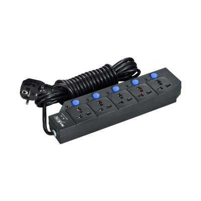 Picture of Maxline 5 Way Multi Extension Socket Model: ML-512-10 Miter Wire/33 Fit