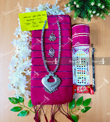 Picture of Student Budget Saree Combo Pack For girls