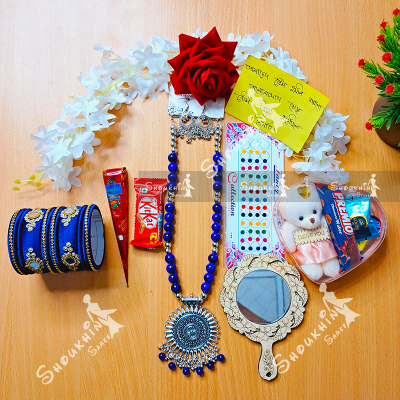 Picture of Tangail Soft Hafslik Saree Combo set For Woman (Premium Quality)