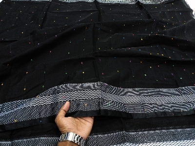 Picture of Saree Combo Gift Set with Bouse Pcs - Saree Blouse pcs Necklace Earrings Bangles Mehendi Mirror Kitkat Tip Love Chocolate Box with Doll Rose Gazra Chirkut and More