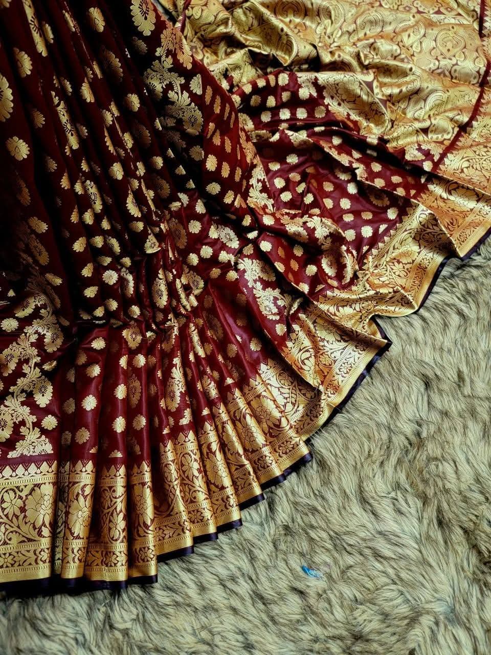 Picture of Tangail Lota Katan Saree for Women Traditional Bangladeshi Cotton Saree in Assorted Colors