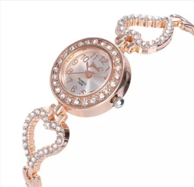 Picture of Trendy Biki Love Rhinestone Quartz watch For Girls and Ladies