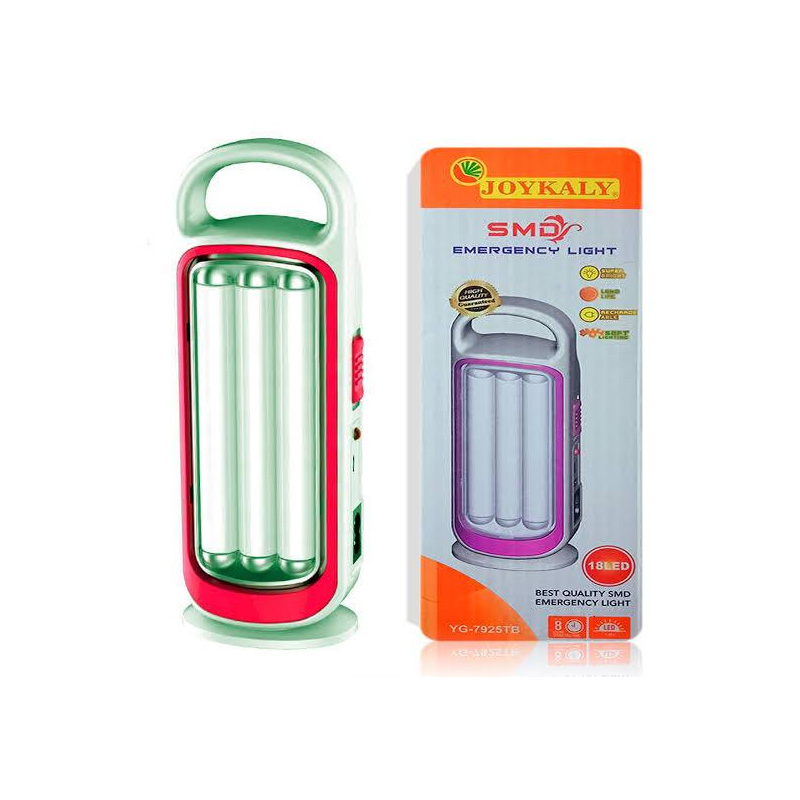 Picture of joykaly YG-7925TB Three Tube Style Portable Homehlod Rechargeable LED Emergency Light With Powerful Battery