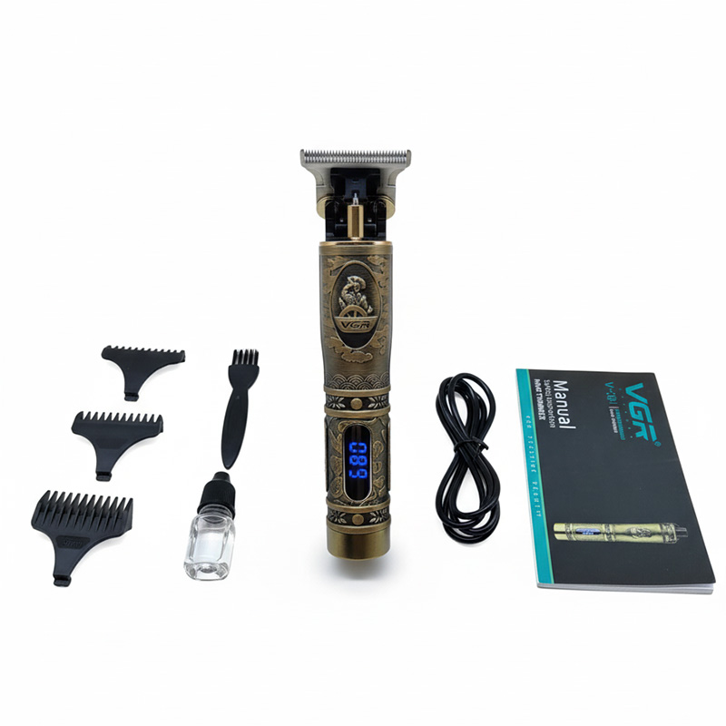Picture of VGR V091 Professional Rechargeable Electric Hair Trimmer With Metal Blade