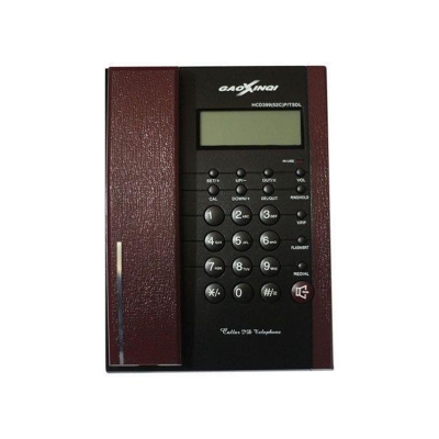Picture of Gaoxinqi HCD 39952C Land Line Telephone - Black And Maroon