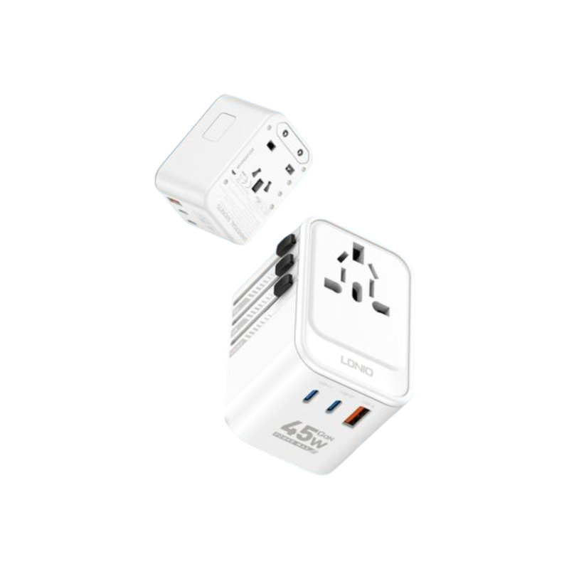Picture of LDNIO Z8 45w Universal GaN Outlets Power Strip Travel Adapter Electrical Socket Power Extension Strip Power Socket