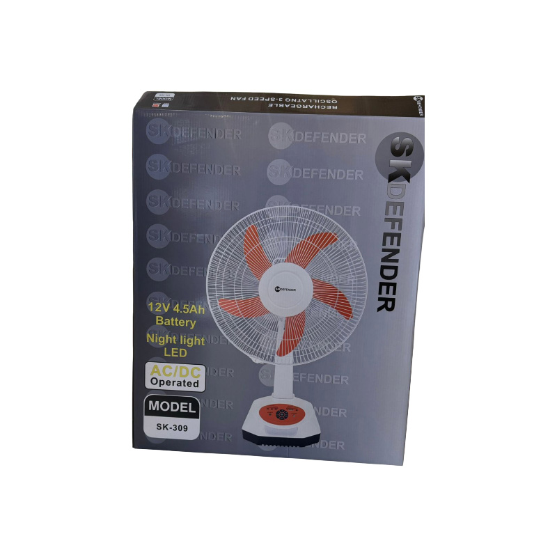 Picture of SKDEFEDER SK-309 Rechargeable 5-Blade Fan