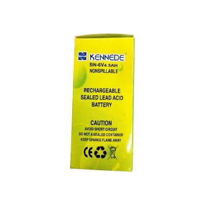 Picture of KENNEDE BN-6V 4.5 AH Rechargeable Battery