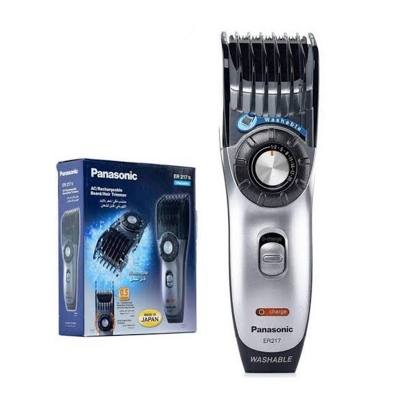 Picture of Panasonic ER-217 Washable Cord Cordless Rechargeable Hair Beard Trimmer Clipper for Men