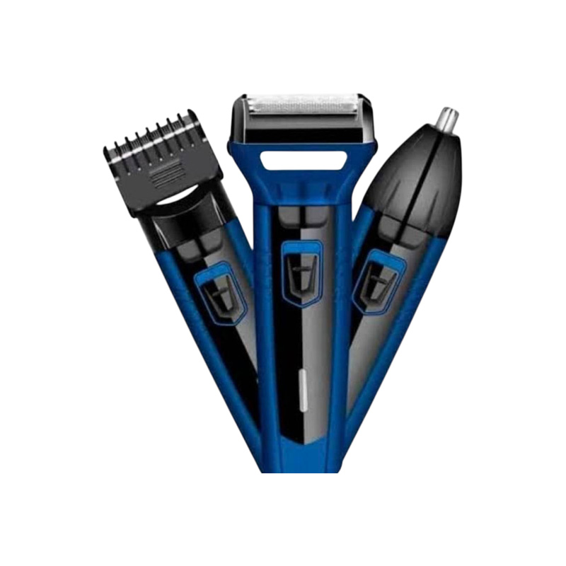 Picture of Kemei KM-6330 3 in 1 Professional Hair Trimmer Super Grooming Kit Shaver Clipper Nose Trimmer
