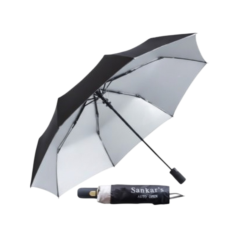 Picture of Sankar Auto Open 8 Sikh Fashionable World Class Heavy Duty Umbrella - Black