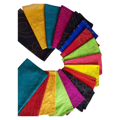 Picture of Handmade Cotton Nakshi Katha For Baby ( MEDIUM  ) - 10 pcs