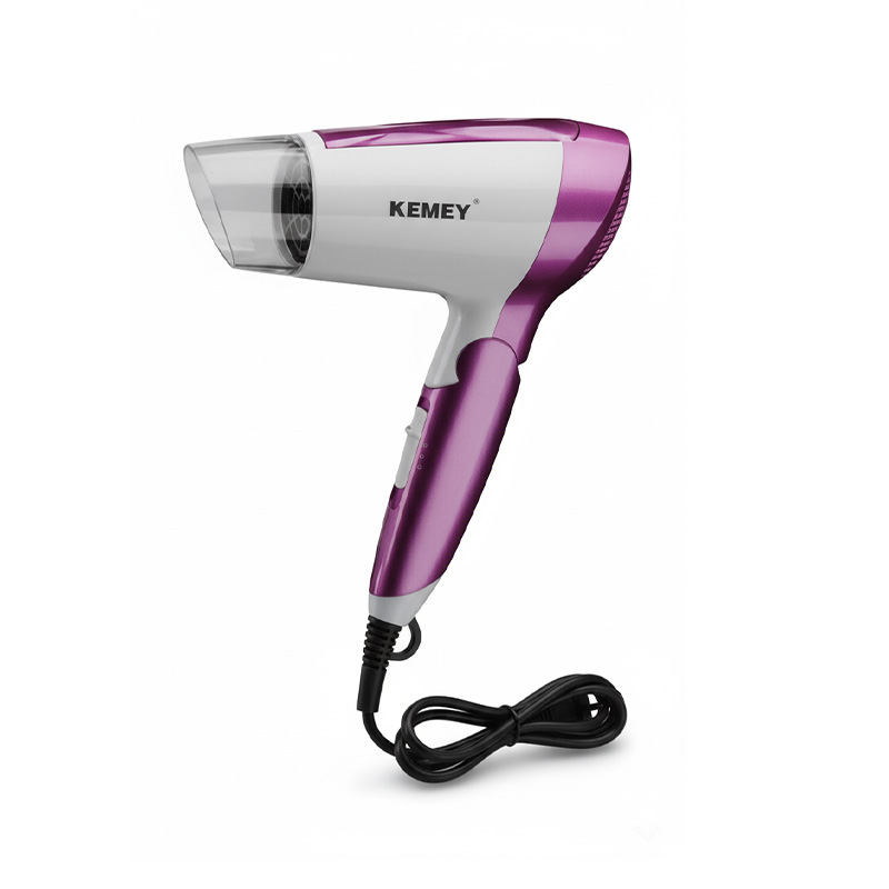 Picture of Kemey KM-6833/3365/6831 2 in 1 Electric Foldable Hair Dryer for Women