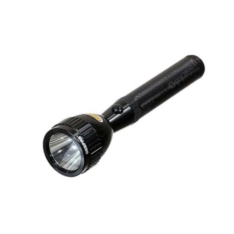 Picture of GEEPASS JFL-3854 Aluminium Rechargeable LED Flashlight - Black