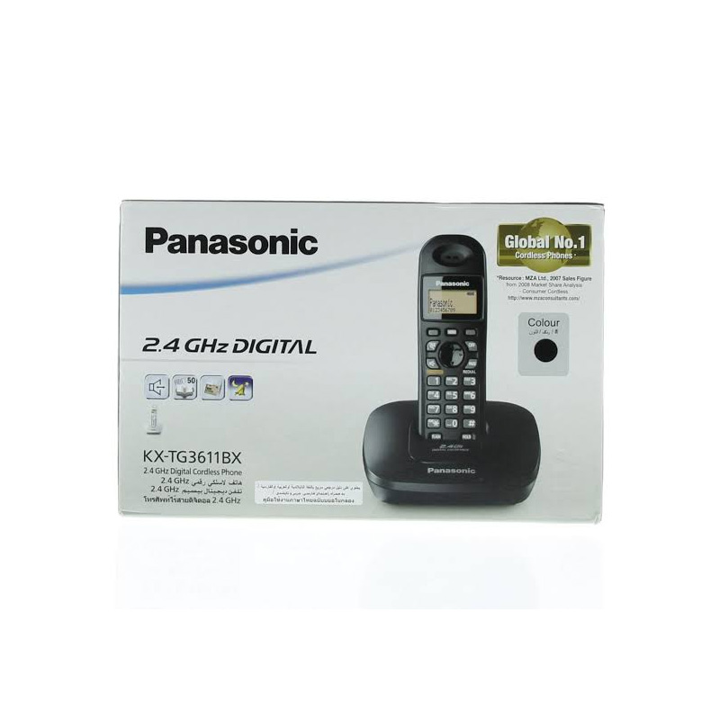 Picture of Panasonic KX-TG3611 Digital 2.4 GHz Landline T&T Cordless Phone