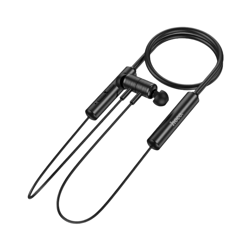 Picture of Hoco ES69 Platinum Bluetooth 5.3 Neckband Earphones | 20H Playback | Magnetic Silicone Neckband | Type‑C Charging | 10 mm Drivers | Built‑in Mic | Lightweight & Sweat‑Resistant | Ideal for Calls & Sports