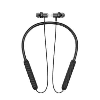 Picture of Hoco ES70 Armour Bluetooth 5.3 Neckband Earphones | 10mm Drivers | 80 Hrs Playback | 500 mAh Battery | Magnetic Silicone Neckband | Type‑C Fast Charging | Built‑in Mic | IPX5 Sweatproof