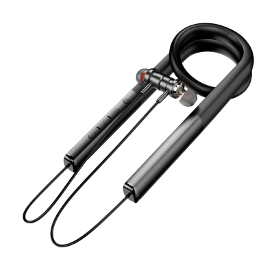 Picture of Hoco ES71 Platinum Bluetooth 5.3 Neckband Earphones | 500 mAh Battery, 70 H Playback & 130 H Standby | Magnetic Silicone Band | 10 mm Drivers | Type‑C Fast Charge | Battery Display