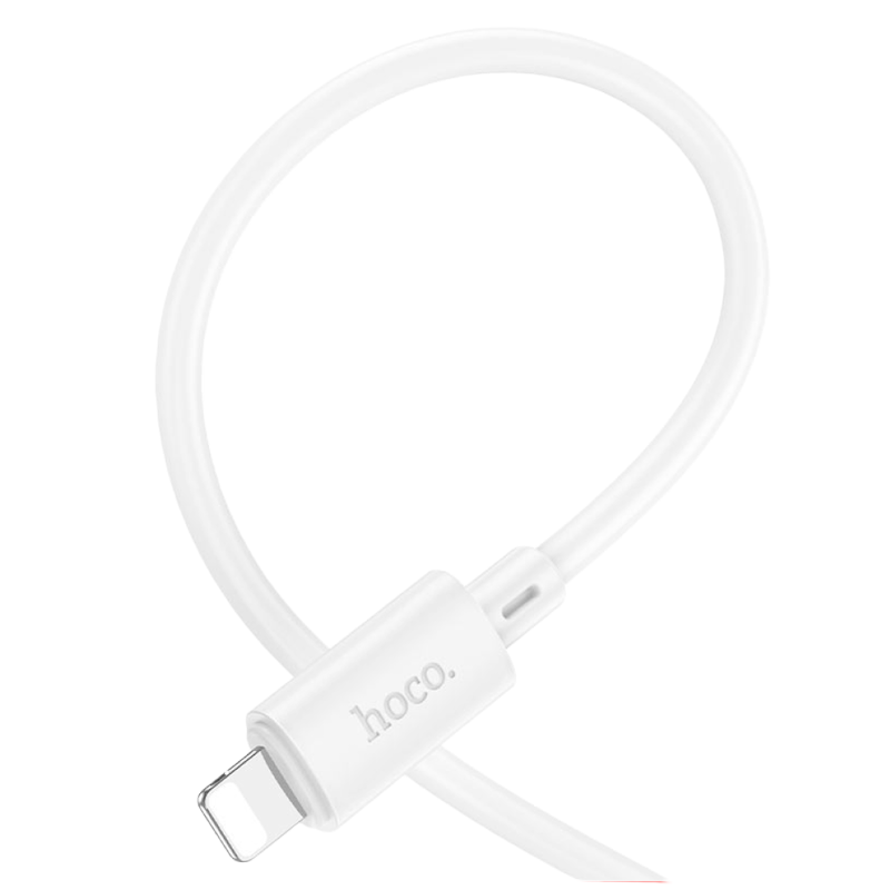 Picture of Hoco X88 USB‑A → Lightning Cable | 1 m Heavy‑Duty PVC | 2.4 A Fast Charge & 480 Mbps Data Sync | 4‑Core 3.5 mm OFC Wire | Durable Connectors | iPhone & iPad Compatible