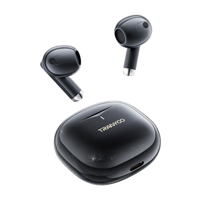 Picture of Tranyoo | T-M30 Transparent TWS Wireless Earbuds | Bluetooth 5.3, 13mm Driver | Touch Control, IPX5, Up to 6h Playtime | 230mAh Case, 35mAh Buds | For Android & iPhone