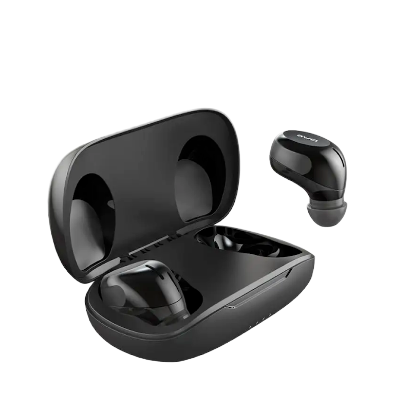 Picture of Awei | T20 TWS Wireless Earbuds | Bluetooth 5.0 | Touch Control | 5h Music / 6h Talk | 400mAh Charging Case | IPX4 | For Android & iPhone.