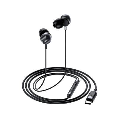 Picture of ACEFAST | L6 Type-C Wired Earphones with Mic | USB-C Digital Audio | 1.2m Cable, 17g | In-line Remote Control, HD Microphone | Ergonomic In-Ear Design | For Android USB-C Phones & Tablets.
