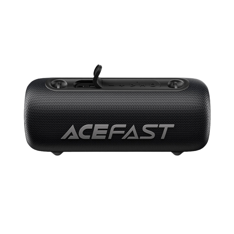 Picture of ACEFAST | K2 Air | 40W Peak Portable Bluetooth 5.3 Speaker | 2×2.75″ Drivers | 4400mAh ≈10H | IPX5 | TWS Stereo Pairing | DSP | RGB Lights | USB-A MP3 (32GB) | USB-C Charging | Shoulder Strap