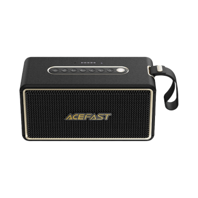 Picture of ACEFAST | K3 Max | 80W Peak Portable Bluetooth 5.4 Speaker | 2.1 System (1×Mid-Low + 2×Tweeters) + Passive Radiator | IPX6 | 5000mAh ≈20H | USB/TF/AUX/TWS | DSP & RGB Lights | USB-C Charging | With Strap Handle
