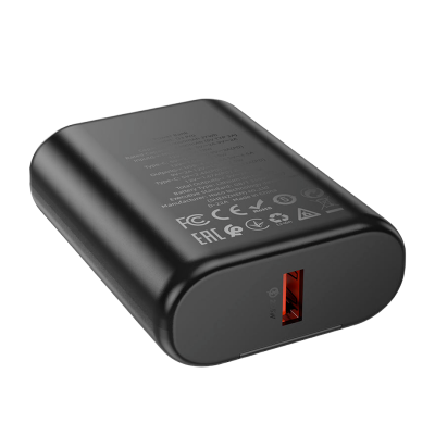 Picture of Hoco Q3 Pro 10000mAh Power Bank | PD 20W + QC 22.5W Dual‑Port Fast Charge | 18W Type‑C/Micro‑USB Input | LED Display | Slim 81×59×25 mm