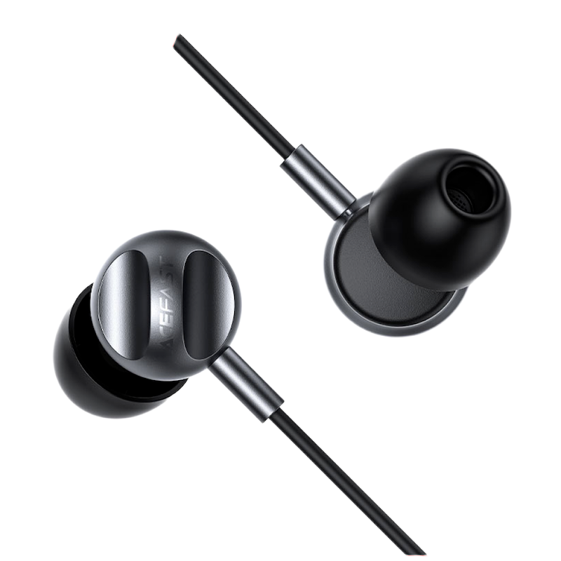 Picture of ACEFAST | L6 Type-C Wired Earphones with Mic | USB-C Digital Audio | 1.2m Cable, 17g | In-line Remote Control, HD Microphone | Ergonomic In-Ear Design | For Android USB-C Phones & Tablets.