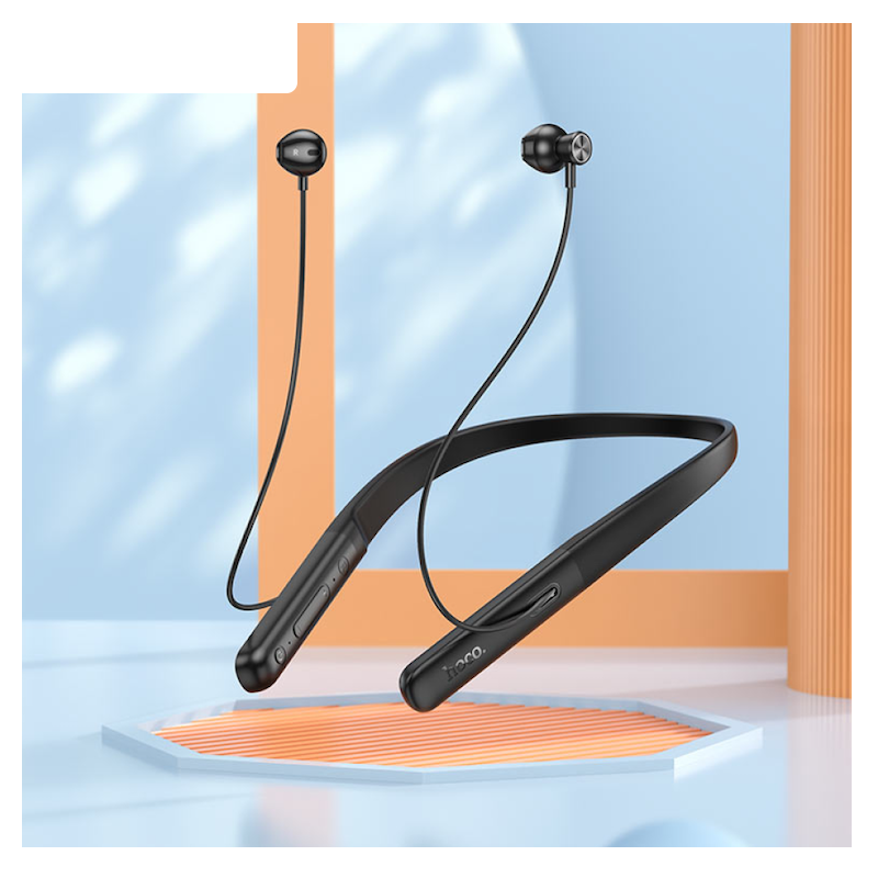 Picture of Hoco | ES73 Dynastic | Bluetooth 5.4 Neckband Earphones with Mic | 60H Playback, 400mAh | USB-C (Type-C) Charging | Magnetic Earbuds | 14mm Driver | JL AC7003 | Sports Wireless In-Ear Headset