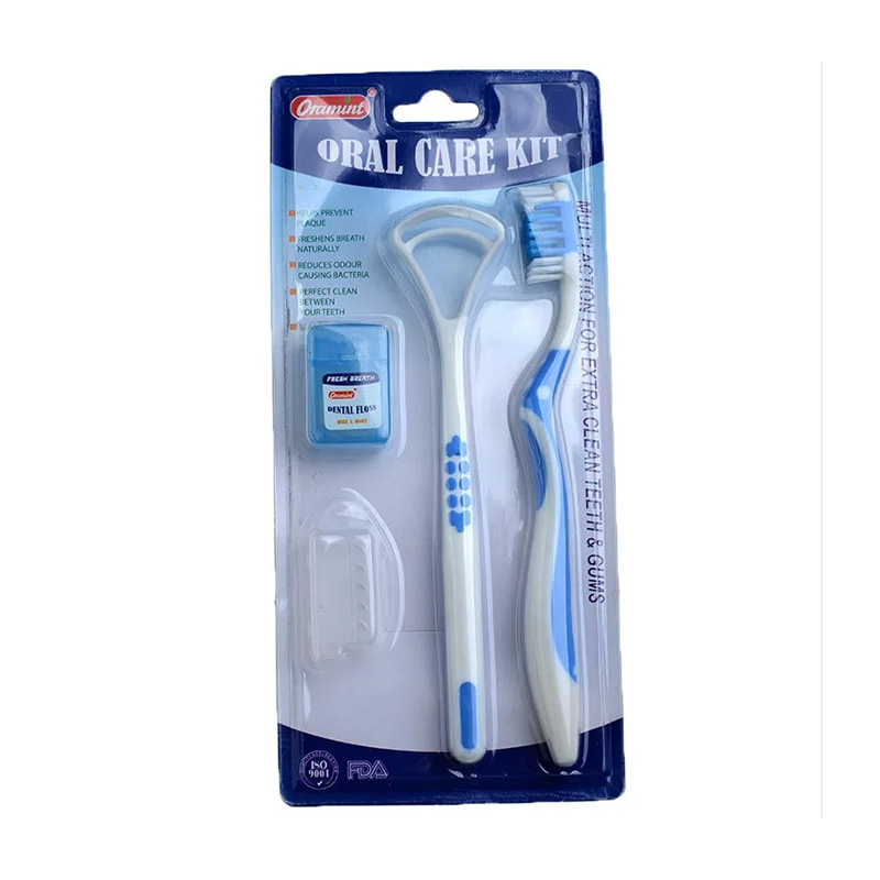 Picture of 1Set DR.Smith Dental Tooth Brush Tongue Cleaner Floss Travel Case Kit 4 Accessory Dental Flosser Dental Lab Oral Hygiene TK23