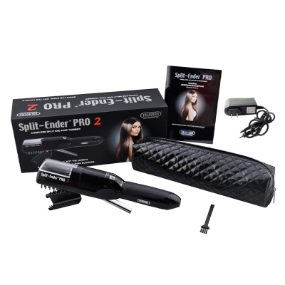 Picture of Split Ender Pro 2 Automatic Easy Repair Split End Remover Hair Fix Trimmer Clipper for Frizzy, Dry, Damaged and Brittle Split Ends for Men & Women Hair Styling Tool - Red