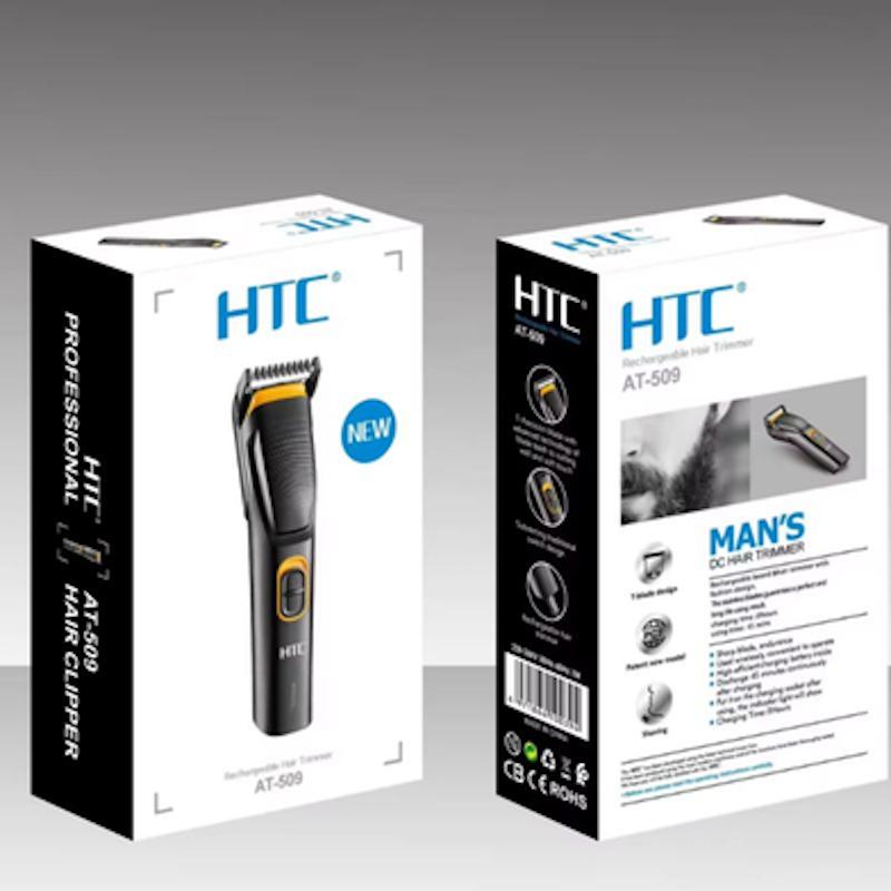 Picture of HTC AT-509 Rechargeable Men’s Beard Trimmer.