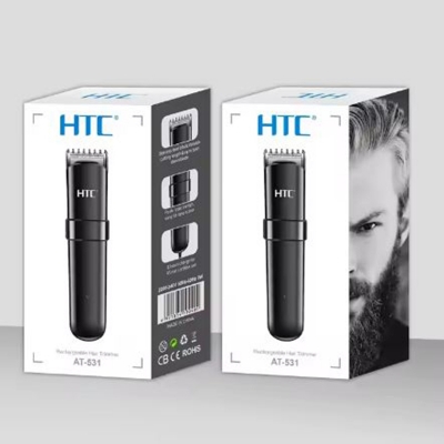 Picture of HTC AT-531 Rechargeable Hair Trimmer USB Charge Beard Trimmer Senior Design Hair Cutting