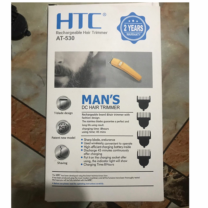 Picture of HTC AT-530 Hair And Beard Trimmer For Men and  Women
