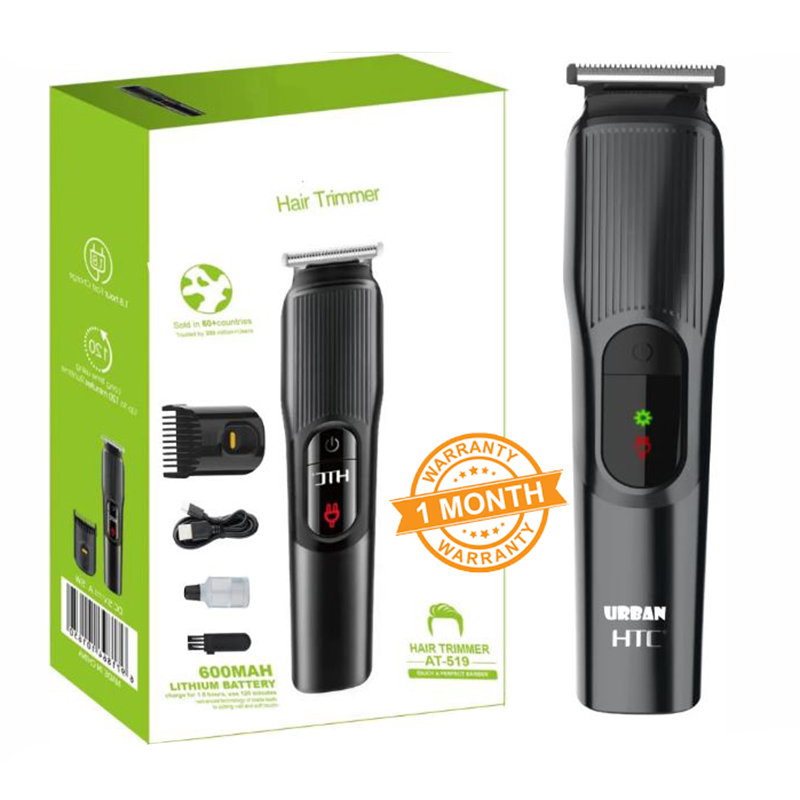 Picture of HTC AT-519 Lithium battery home use hair trimmer Indicator light powerful hair cutting machine