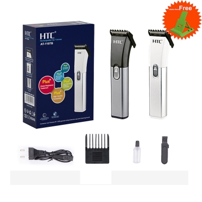 Picture of HTC AT-1107B Rechargeable Cordless Hair Trimmer Beard Trimmer For Men