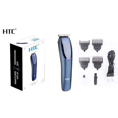 Picture of HTC AT-1210 Professional Hair Clipper Trimmer for Men Blue