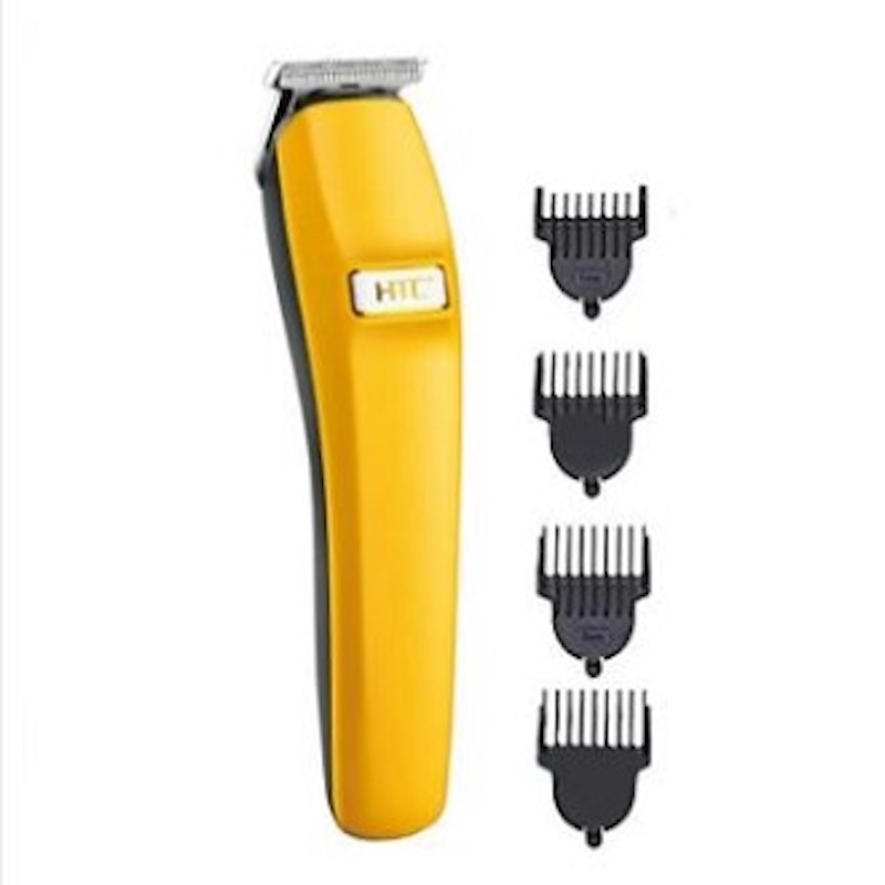 Picture of HTC AT-530 Hair And Beard Trimmer For Men and  Women- Yellow
