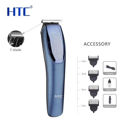 Picture of HTC AT-1210 Professional Hair Clipper Trimmer for Men Blue