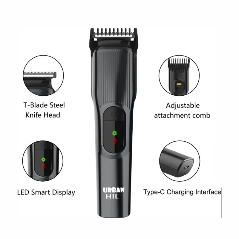 Picture of HTC AT-519 Lithium battery home use hair trimmer Indicator light powerful hair cutting machine