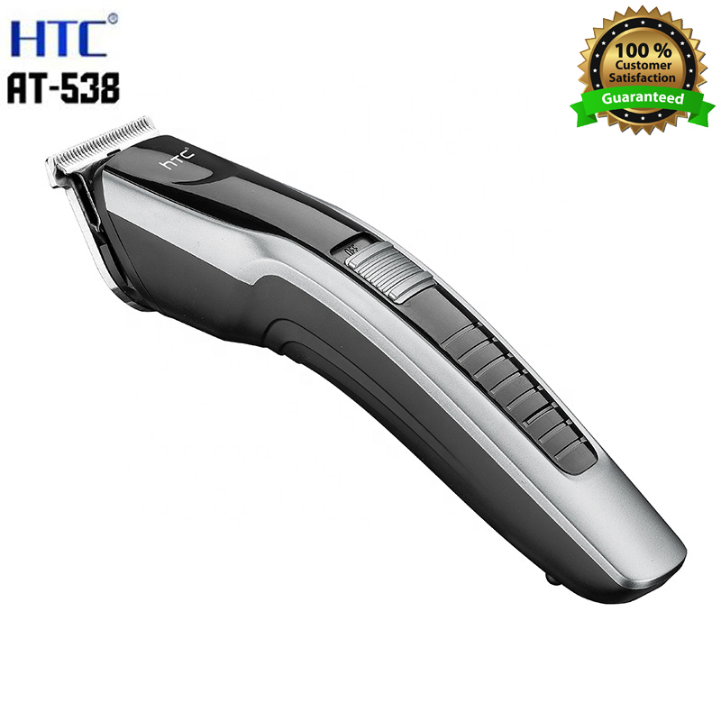 Picture of HTC AT-538 Rechargeable hair and beard trimmer Run Time 45 Minute 4 Size Clip.
