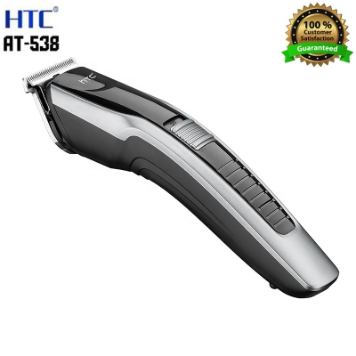 Picture of HTC AT-538 Rechargeable hair and beard trimmer Run Time 45 Minute 4 Size Clip.