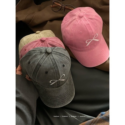 Picture of Korean Style Casual Adjustable Bow Cap