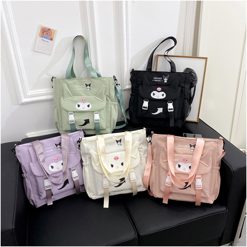 Picture of Cute Cartoon Animal Print Multipurpose Backpack for Girls